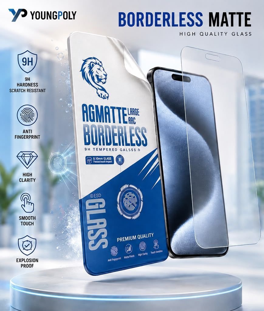 Borderless Matte Glass Yungpoly