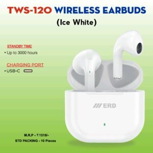 TWS-120 Wireless Buds Ice White