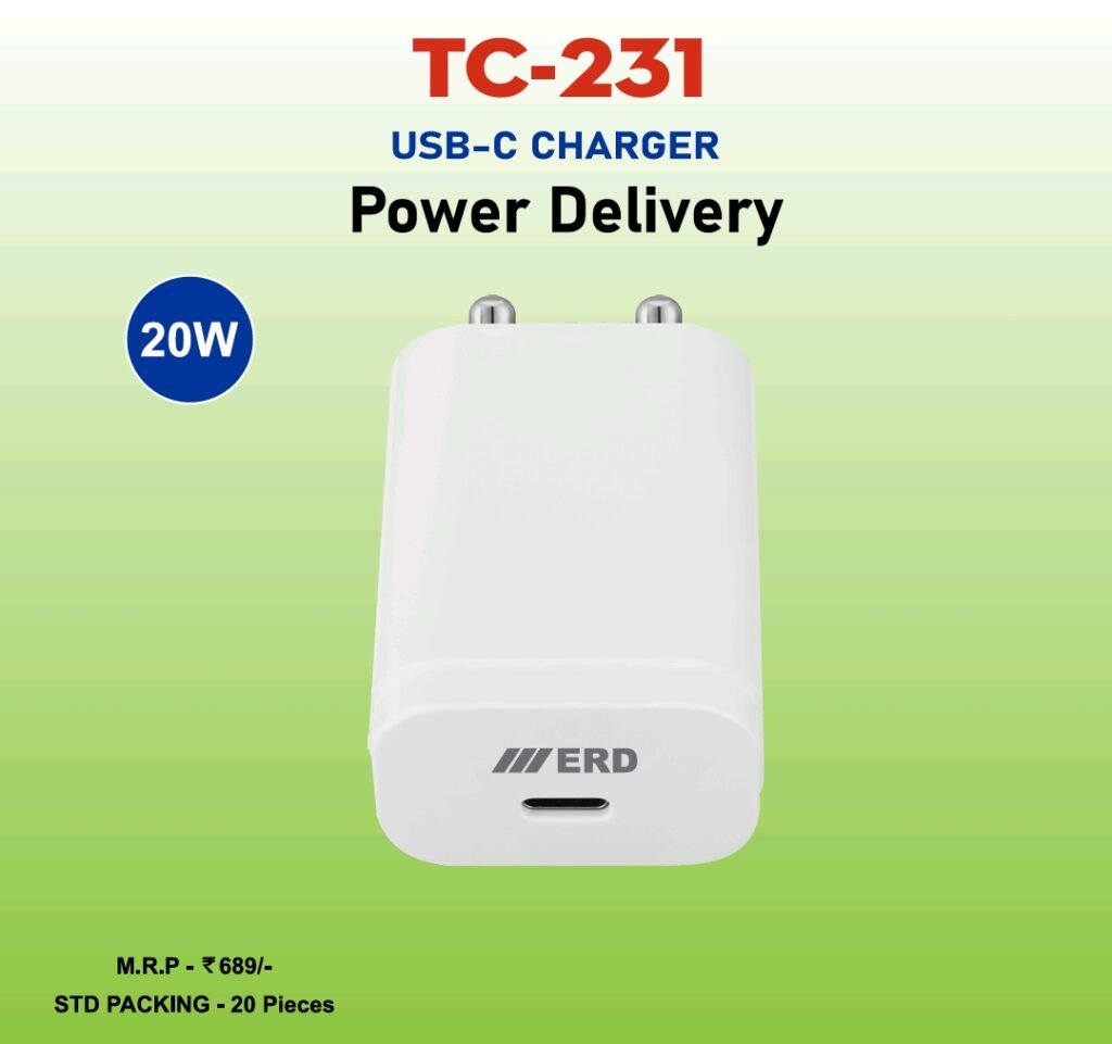 USB-C 20w PD Charger TC-231