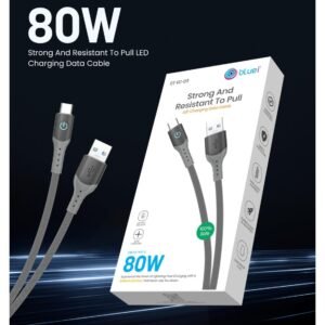 DT-VC-03 80W Fast Type c Cable Blue i