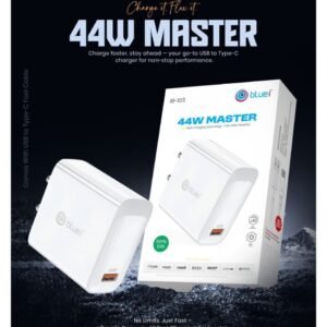 44W Master Flash Charger With USB-C Cable Blue i